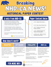 Historial Paper Contest Flyer