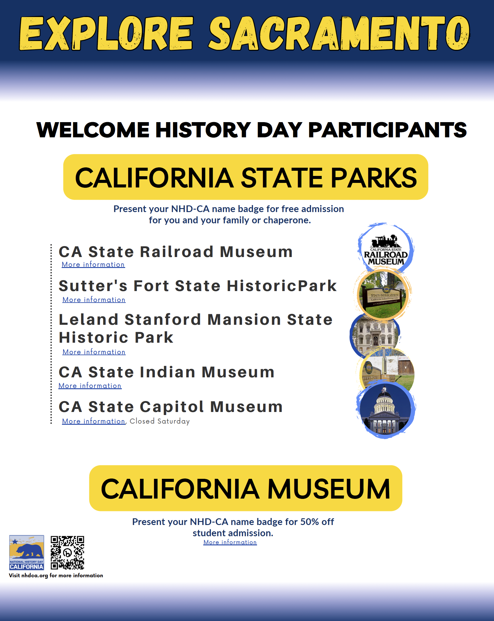 Activities Explore Sac 2025 Screen Shot